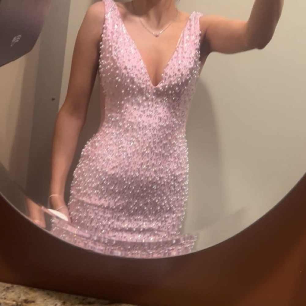 Pink Prom Dress - Picture 3 of 6